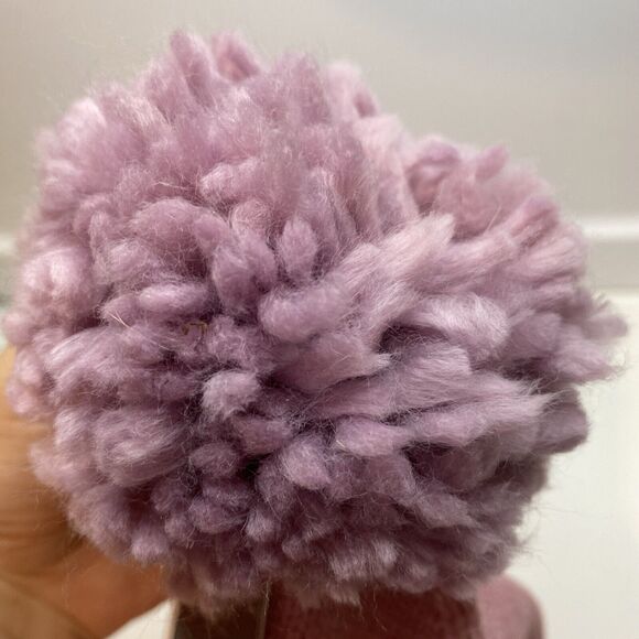 New With Tags Echo beanie Pink winter Hat with pom pom On Top for women - Picture 5 of 8